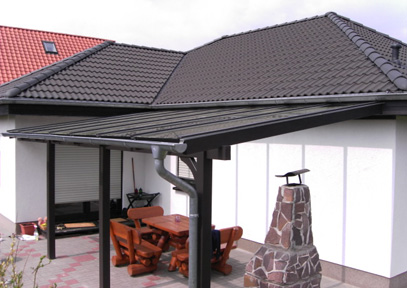 Zylla Referenz Terrassendach